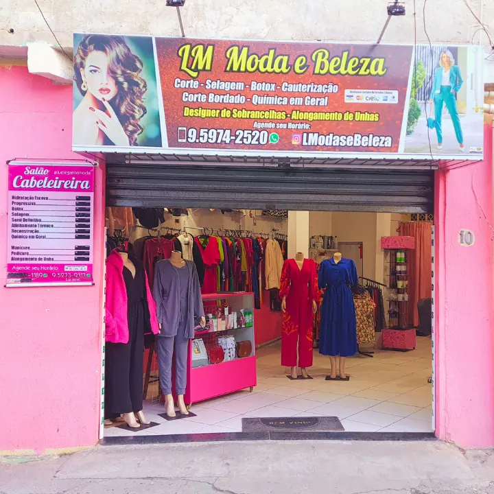 Fachada da loja na Rua João XXIII